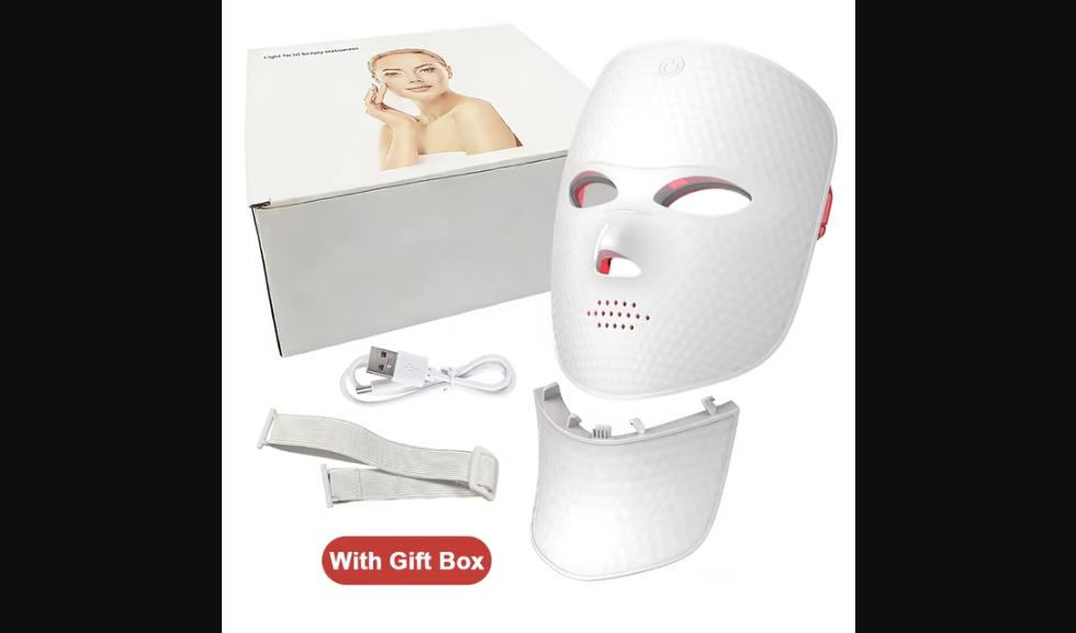 LED Red Light Therapy Face Mask
