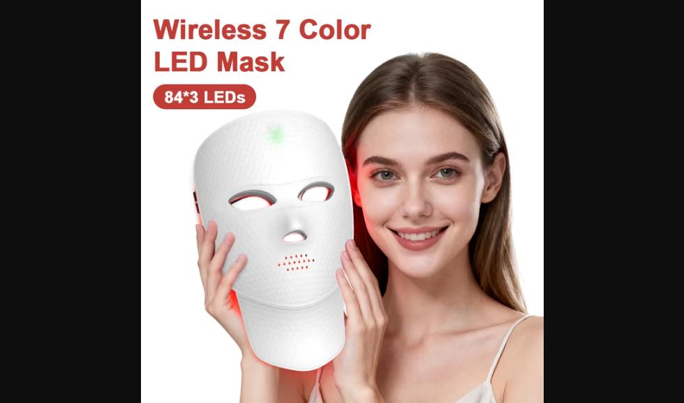 LED Red Light Therapy Face Mask